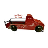 Toy, Red Pickup Truck