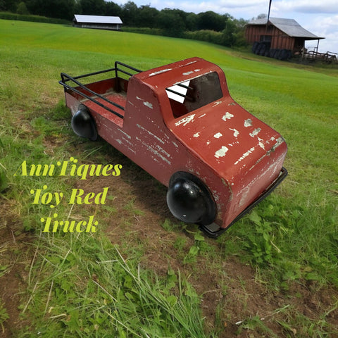 Toy, Red Pickup Truck