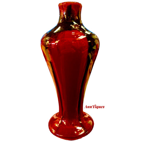 Pottery  Belgium faiance vase