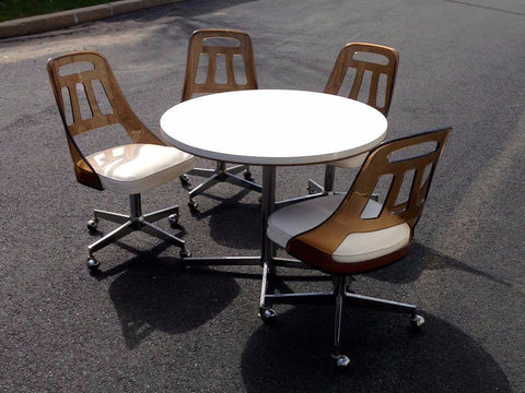 Mid-Century Modern Lucite Dining Set-SOLD