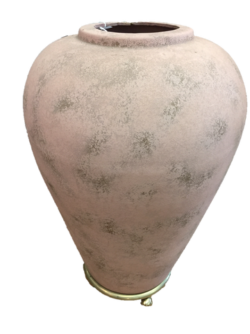 Pottery  Large Floor Pottery Vase   SOLD