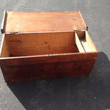 Antique Hinged Top Seaman's Chest SOLD