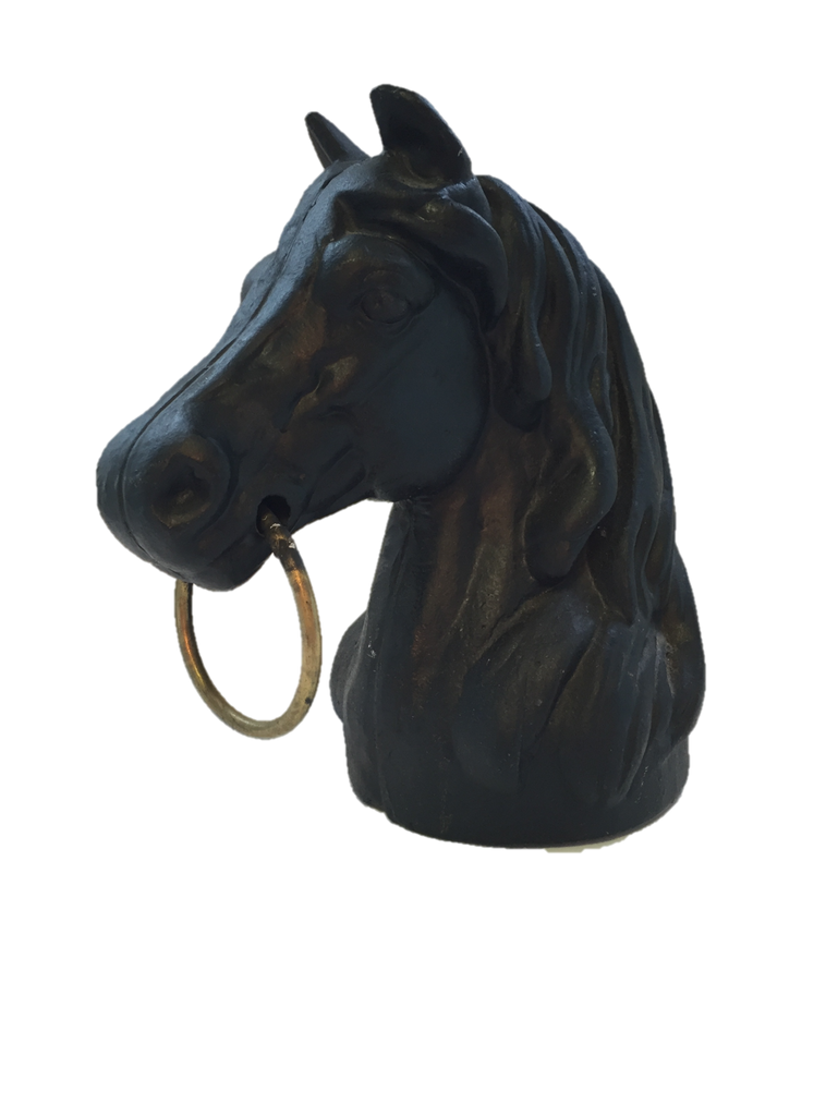 Horse Post Top or Equestrian Shelf Decor  SOLD