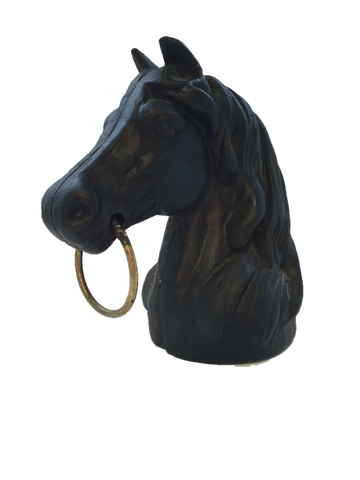 Horse Post Top or Equestrian Shelf Decor  SOLD
