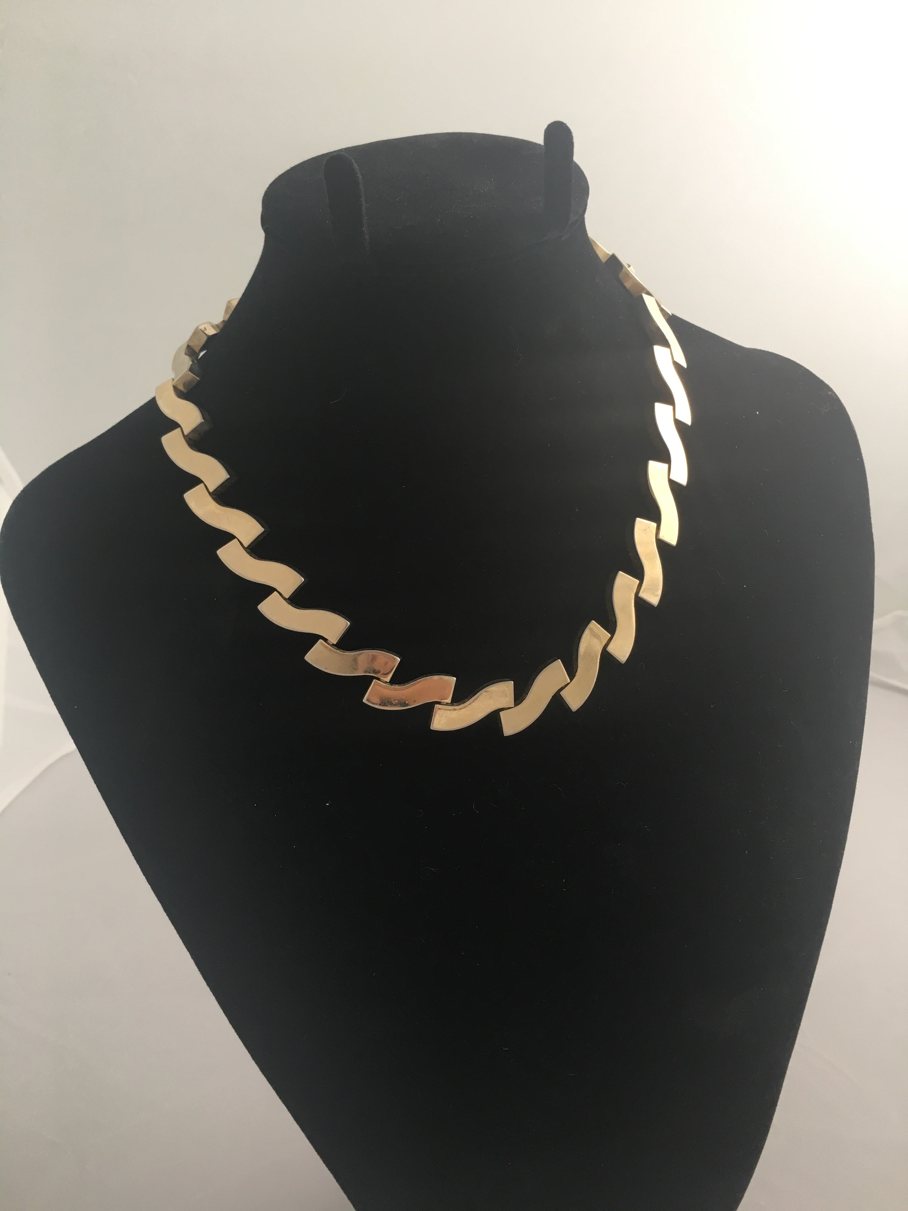 Monet Rope Chain Gold Necklace