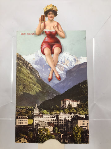 German pop up postcard