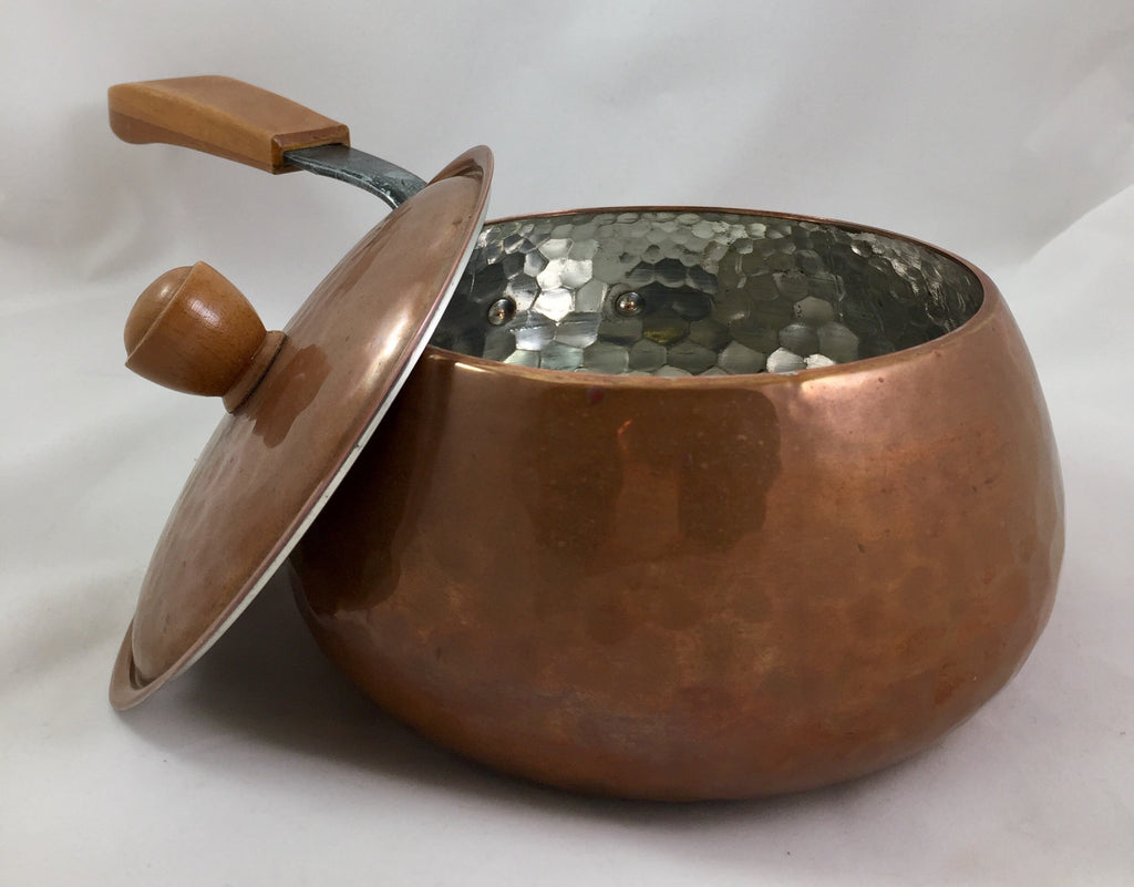 Vintage Swiss Fondue Pot Hand Hammered – AnnTiques